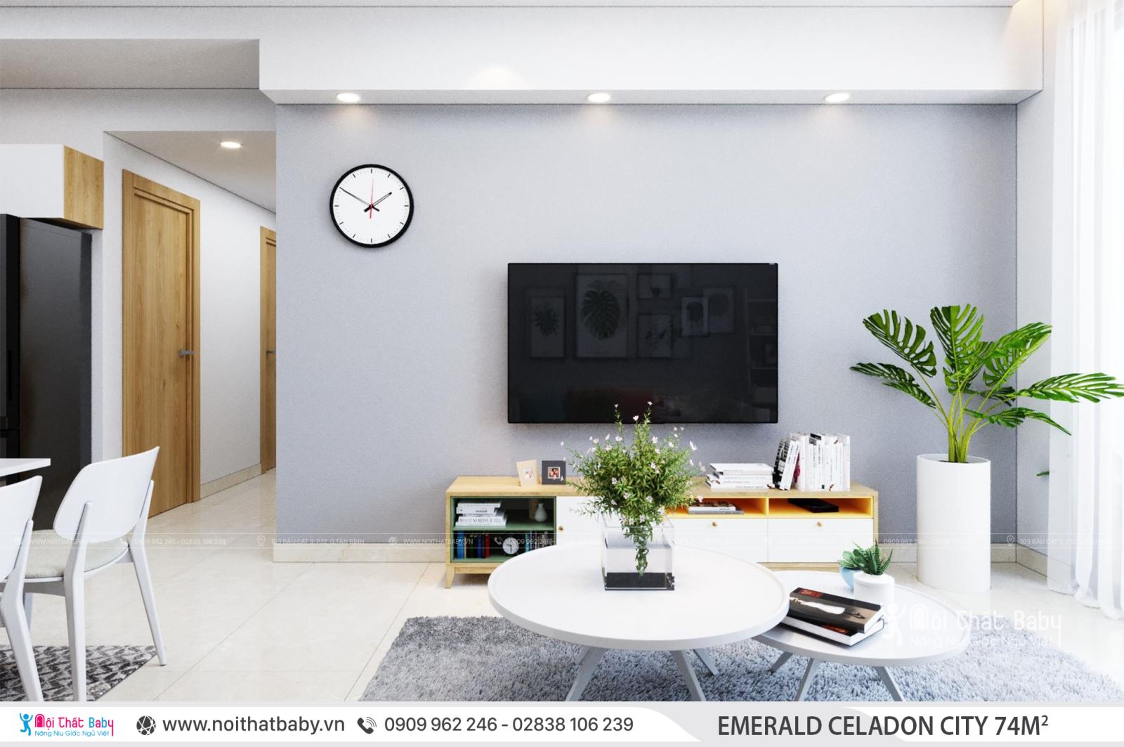 Tổng hợp các mẫu thiết kế nội thất Chung cư Emerald Celadon City